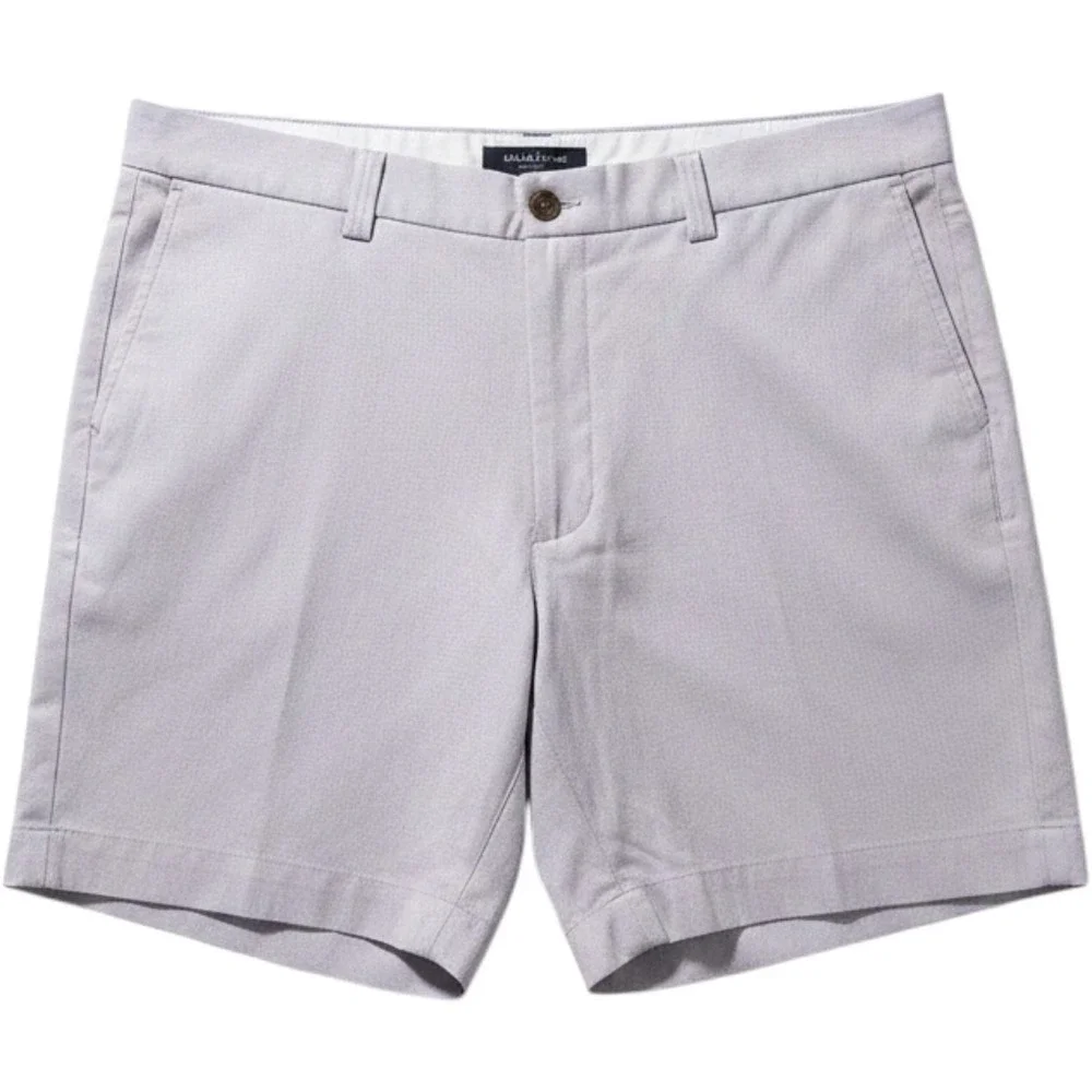Oak‎ Hill Chino Shorts Mens 46 Purple Pastel Cotton Expandable Waist 7